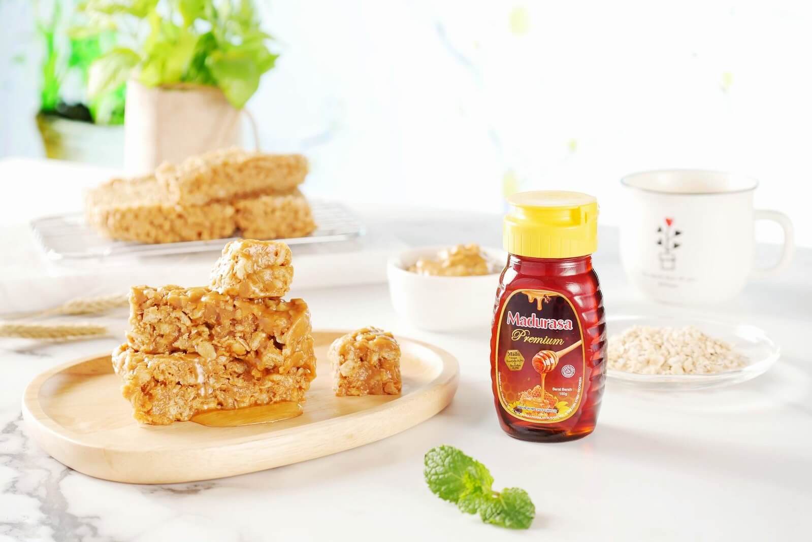 Resep Madu: Oat Madu Bar, Camilan yang Sehat dan Gampang