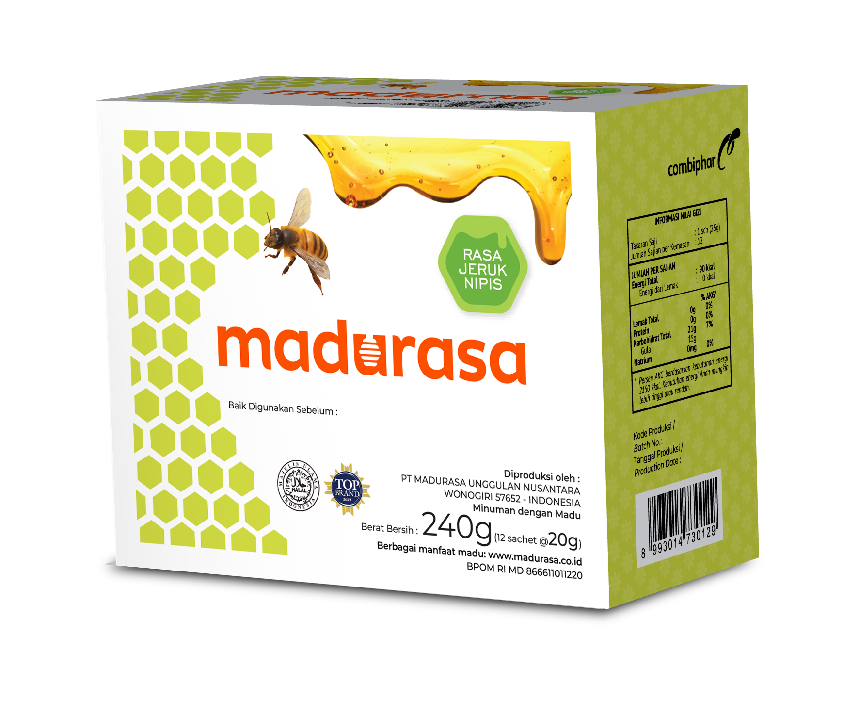 Madurasa Sachet Jeruk Nipis