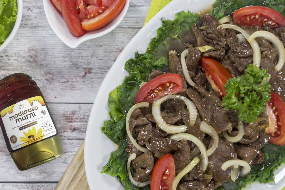 Resep Madu Sapi Cah Kailan,  Hidangan Sapi Madu yang Empuk