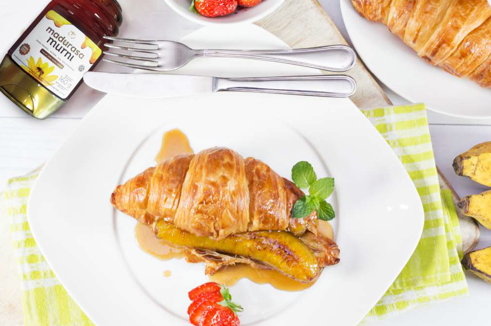Resep Madurasa : Grilled Banana Croissant Menggoda Selera